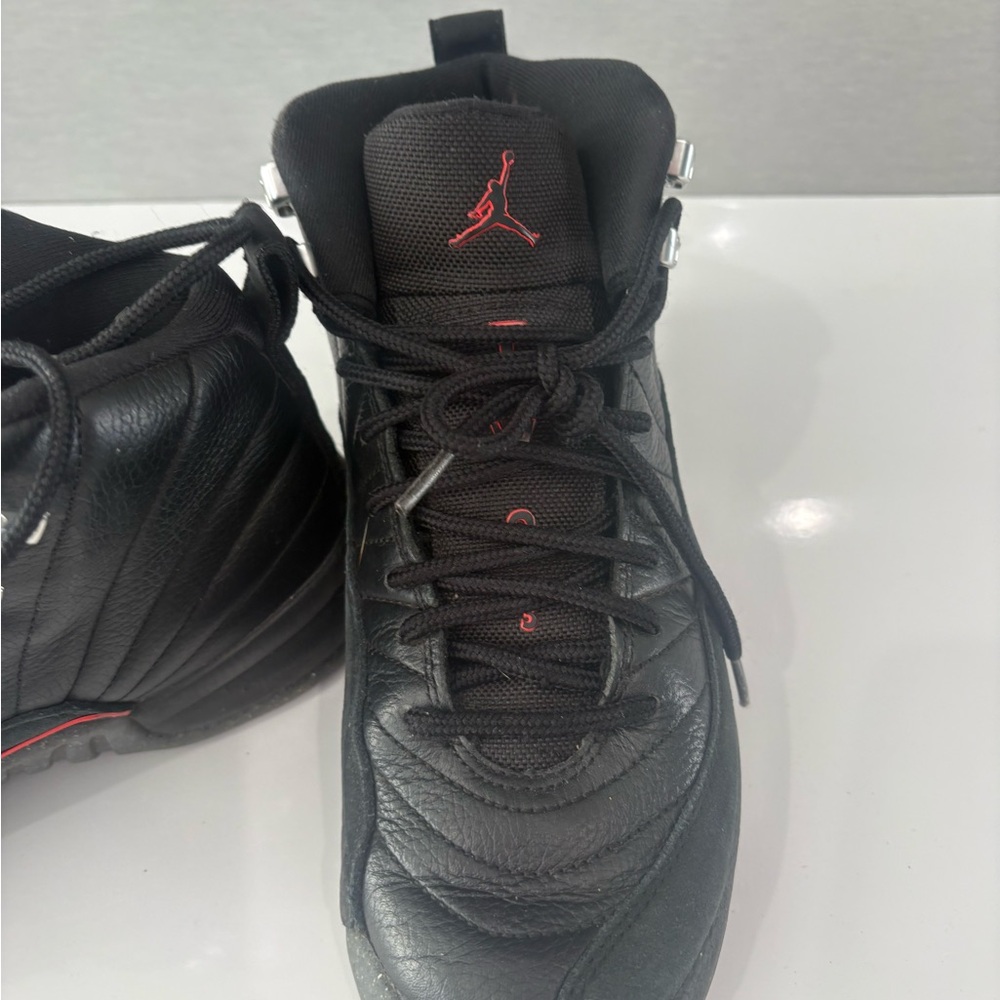 Nike Black and Red Air Jordan Men's Basketball Sneakers